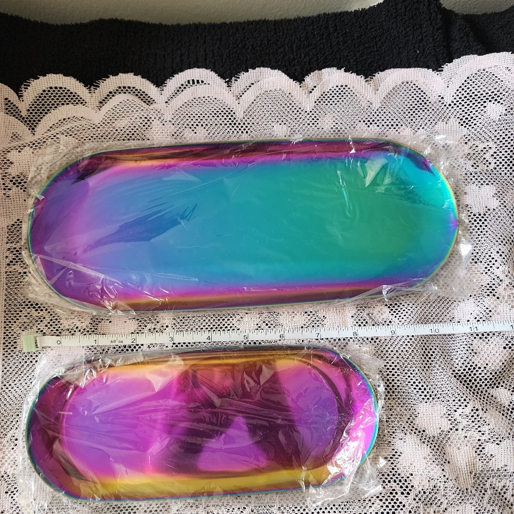Colorful Metallic Accessory Tray - Picture 2 of 4